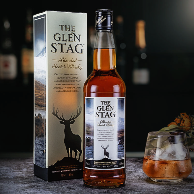 THE GLEN STAG 格兰萨戈 plus：格兰萨戈 调和 苏格兰威士忌 40%vol 700ml 63元（需用