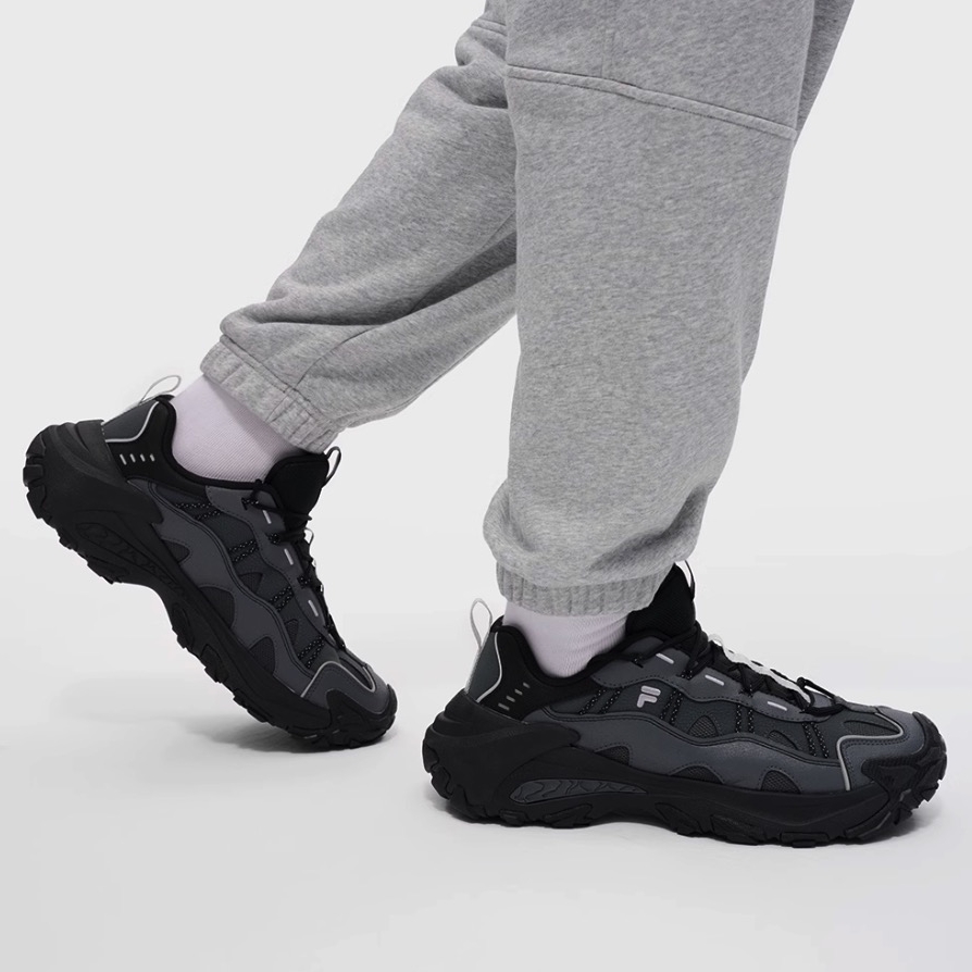 淘金币可用、今日必买：FILA FUSION 山脉鞋2代 冬季款 男女款老爹鞋运动鞋 318