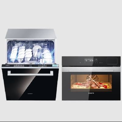 618预售、PLUS会员：西门子 14套嵌入式智能开门烘干洗碗机 嵌入式蒸烤一体