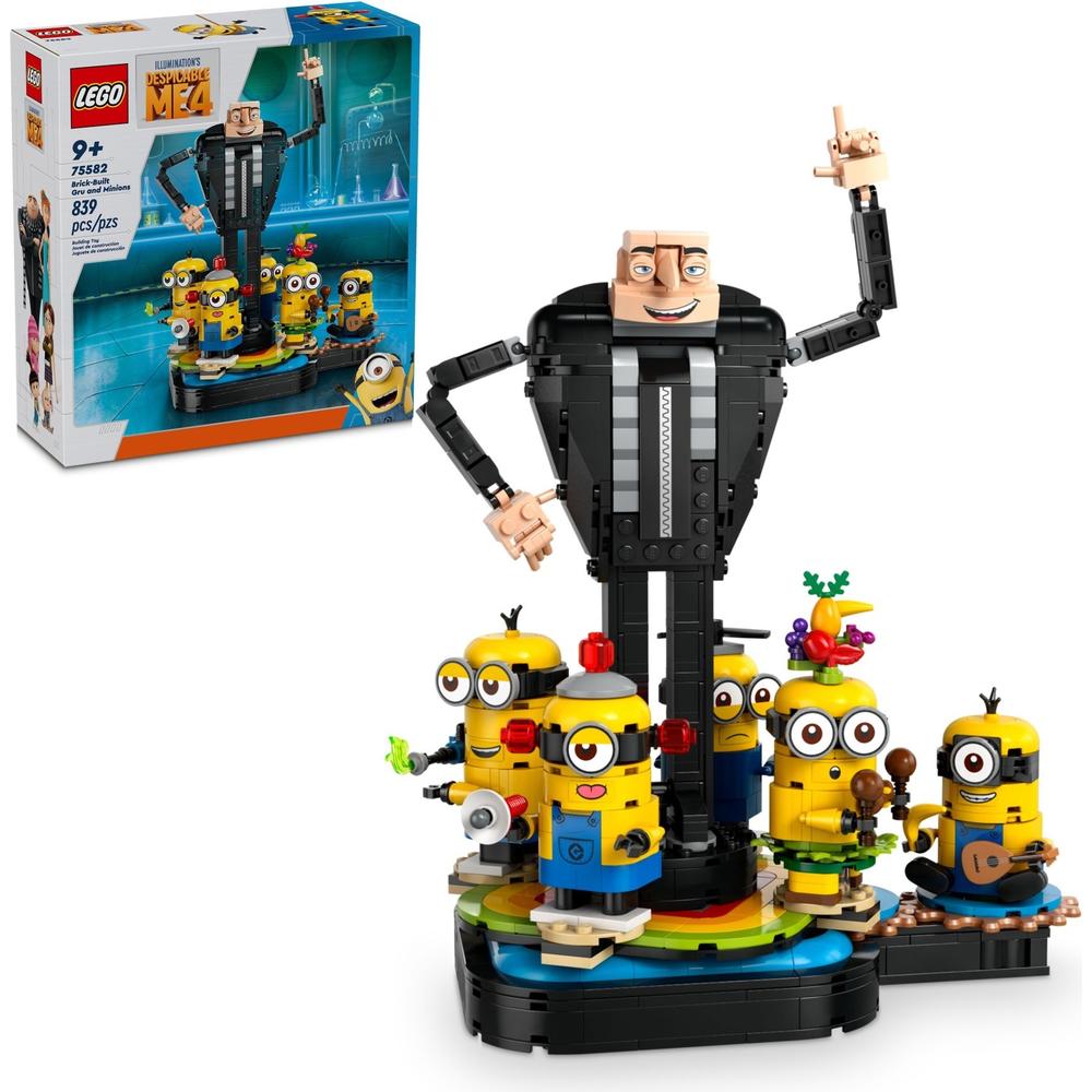 LEGO 乐高 积木拼装75582 小黄人和格鲁的豪宅9岁+男孩女孩儿童玩具生日礼物 3
