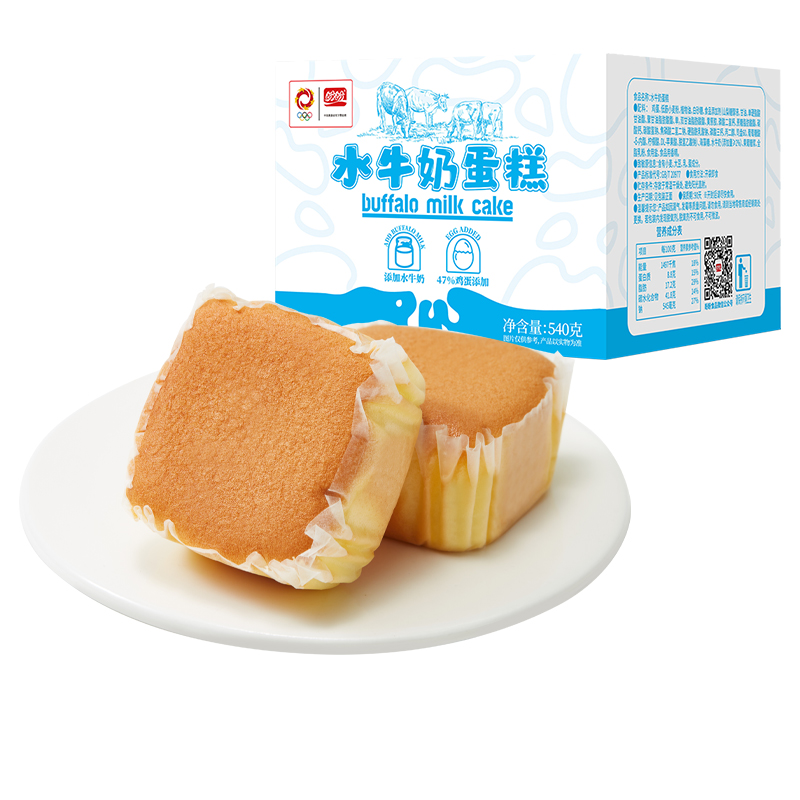 盼盼 水牛奶蛋糕 540g 7.66元