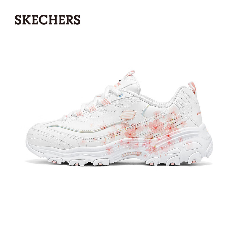 20点:斯凯奇(Skechers)女士时尚绑带运动鞋 3色可选 199元