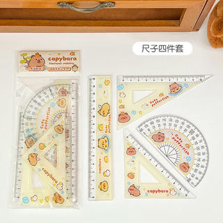touch fish 卡皮巴拉套尺 15cm刻度尺 开学四件套 白豚豚 0.79元 - 86线报 touch fish 卡皮巴拉套尺 15cm刻度尺 开学四件套 白豚豚 0.79元 - 86线报