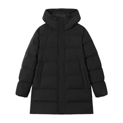 天降礼金：拓路者 90羽绒 男中长款连帽加厚羽绒服 黑色 261.54元+94.4元淘金