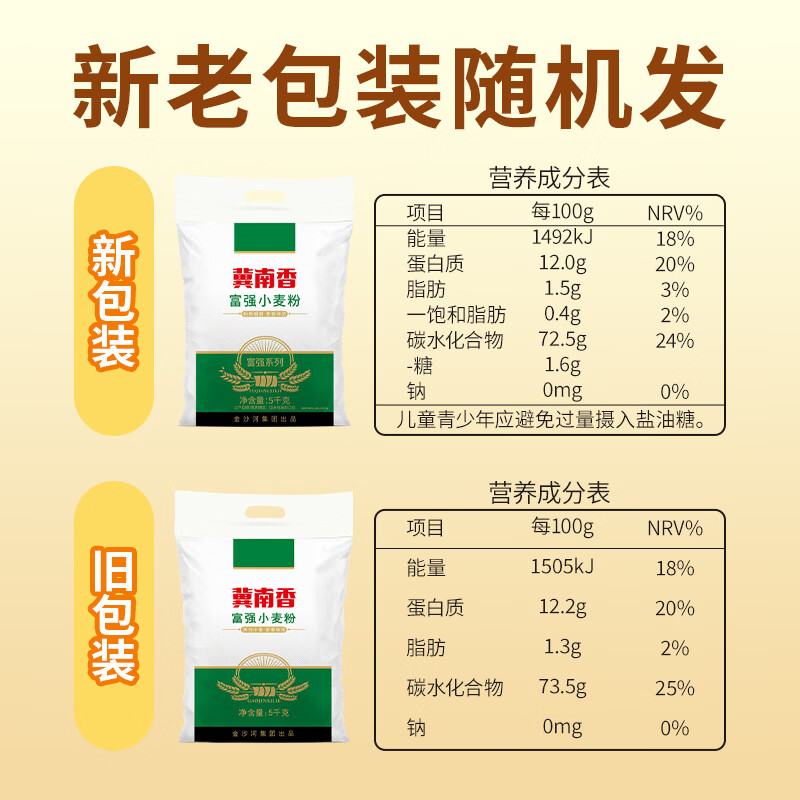 冀南香 富强小麦粉家用包子饺子馒头饼白面 中筋10斤 13.67元 - 线报酷