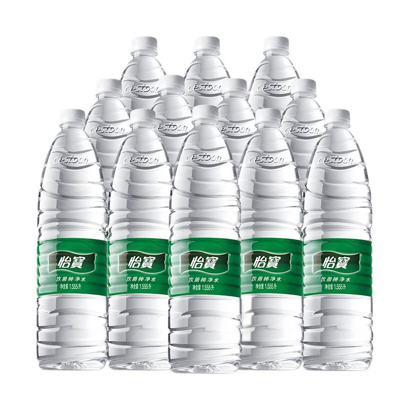 怡宝 饮用纯净水 1.55L*12瓶 28.48元