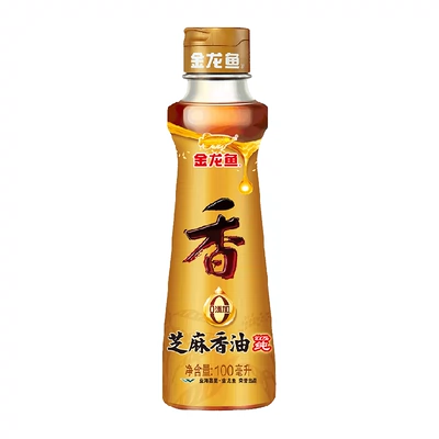 88VIP：金龙鱼 纯芝麻油调味油 100ml 6.46元包邮