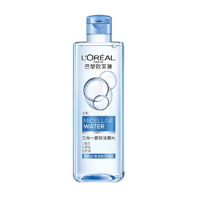 88VIP：欧莱雅 （清爽卸妆水 400ml+赠卸妆水95ml*3）*2件 132.66元（+300个淘金币