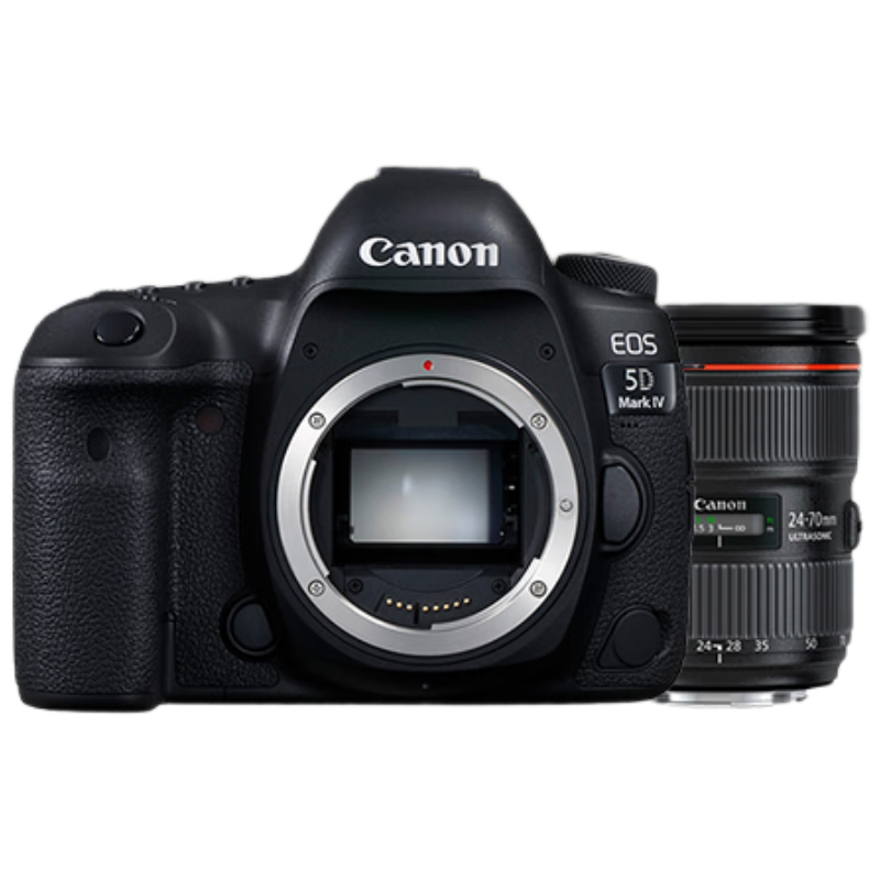 佳能 Canon EOS 5D Mark IV +EF 24-70mm F2.8L II USM二代镜头 旅拍套装 24874.01元