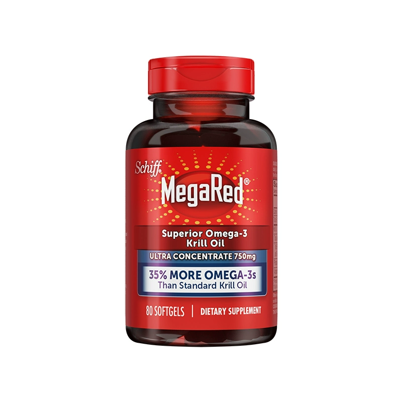 MegaRed 脉拓纯南极磷虾油omega3浓缩750mg*80粒胶囊 ￥239