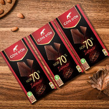 克特多金象 进口86%100g×4可可黑巧克力 32.5元