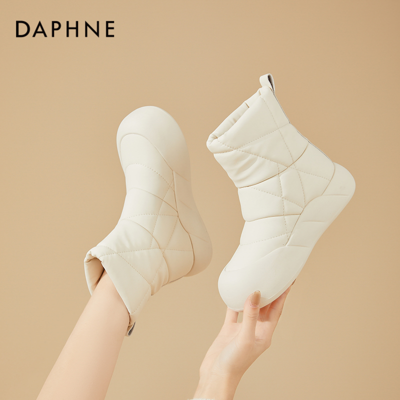 88VIP：DAPHNE 达芙妮 女士雪地靴 tmcs4623607142 245.55元