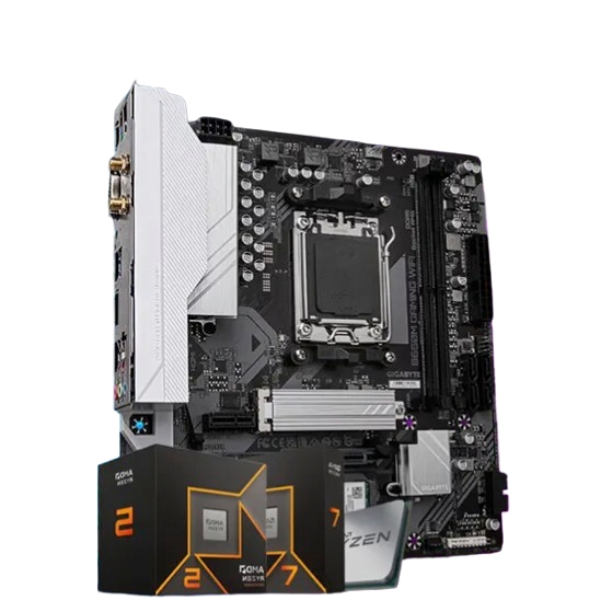 PLUS会员：GIGABYTE 技嘉 魔鹰B650M GAMING WIFI D5主板+AMD R5 7500F散片 1483.88元包邮（