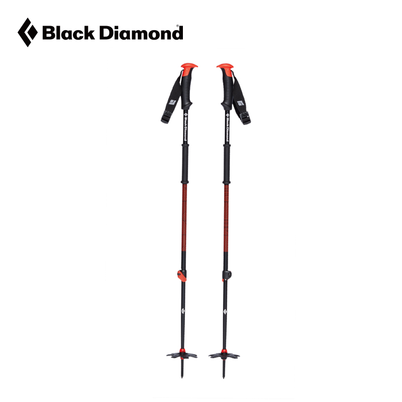 Black Diamond BD黑钻Black Diamond Traverse户外野雪铝合金滑雪健行手杖111592 678元