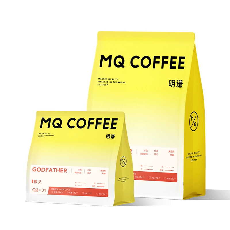 MQ COFFEE 明谦 教父意式 深度烘焙咖啡豆 200g ￥39