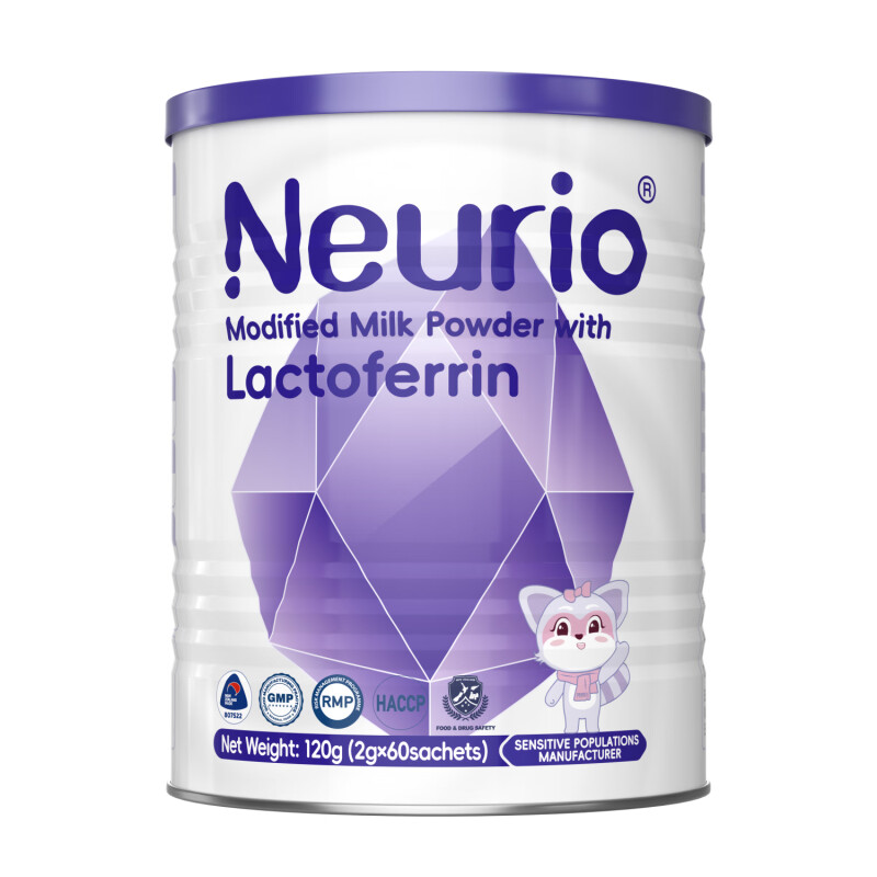 PLUS会员：neurio 紐瑞優 纽瑞优 乳铁蛋白调制乳粉免疫版120g 350.6元包邮（需