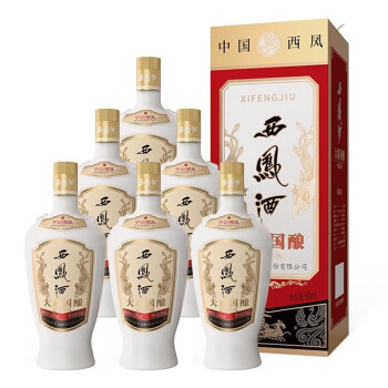 西凤酒 西凤陕西西凤酒年份封藏52度500ml*6瓶整箱 ￥498