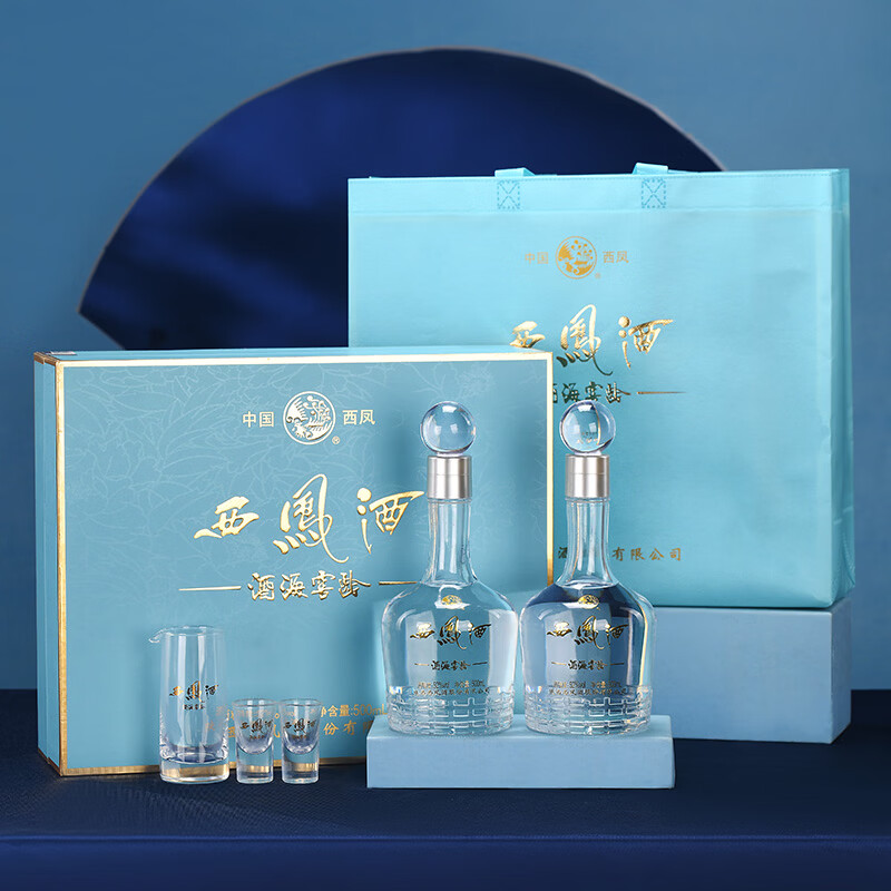 年货节:西凤酒 富贵版 52° 凤香型 500ml *2瓶 223元