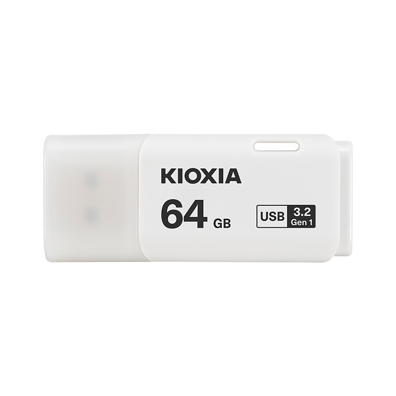 KIOXIA 铠侠 隼闪系列 TransMemory U301 USB 3.2 U盘 白色 64GB USB-A 22.76元