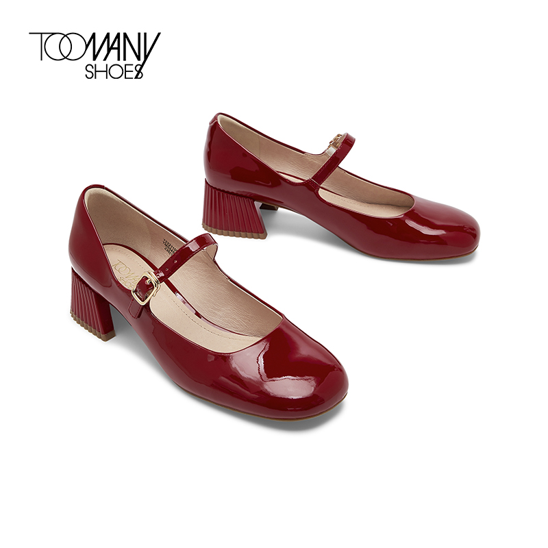 TOOMANYSHOES 女士玛丽珍鞋 T22211055L1 99元（需用券）