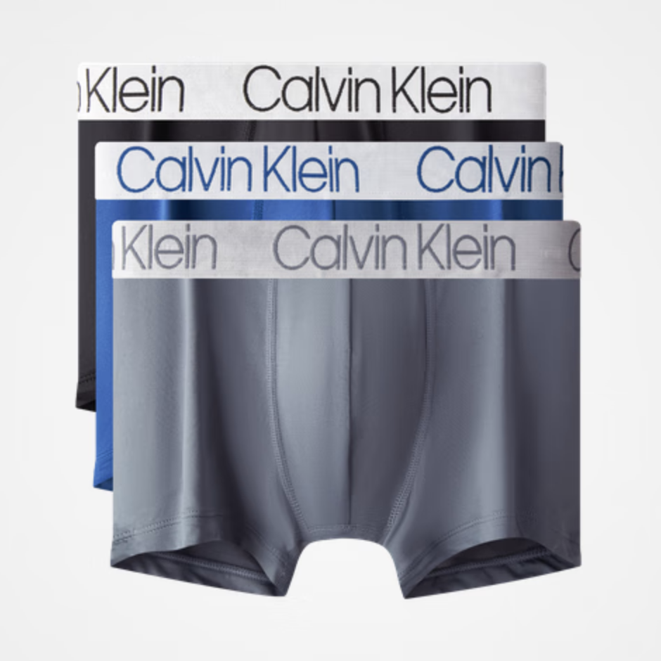 卡尔文·克莱恩 Calvin Klein 三条装 醒目提花平角内裤 NP2213O 226元包邮（需用