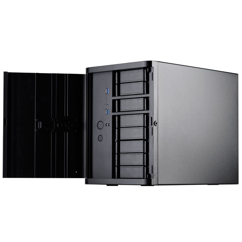 银欣 SST-DS380B MINI-ITX机箱 非侧透 黑色 779元