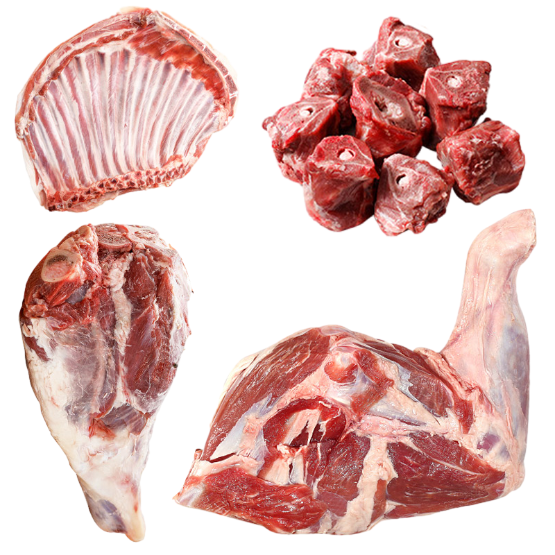 大庄园 原切羊肉半羊礼盒10斤羊肉羊腿羊排羊蝎子 141.55元（需用券）