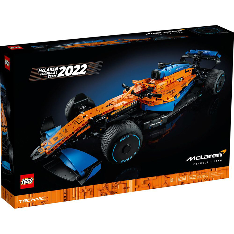 京东百亿补贴、PLUS会员：LEGO 乐高 Technic科技系列 42141 迈凯轮F1赛车 989.01元