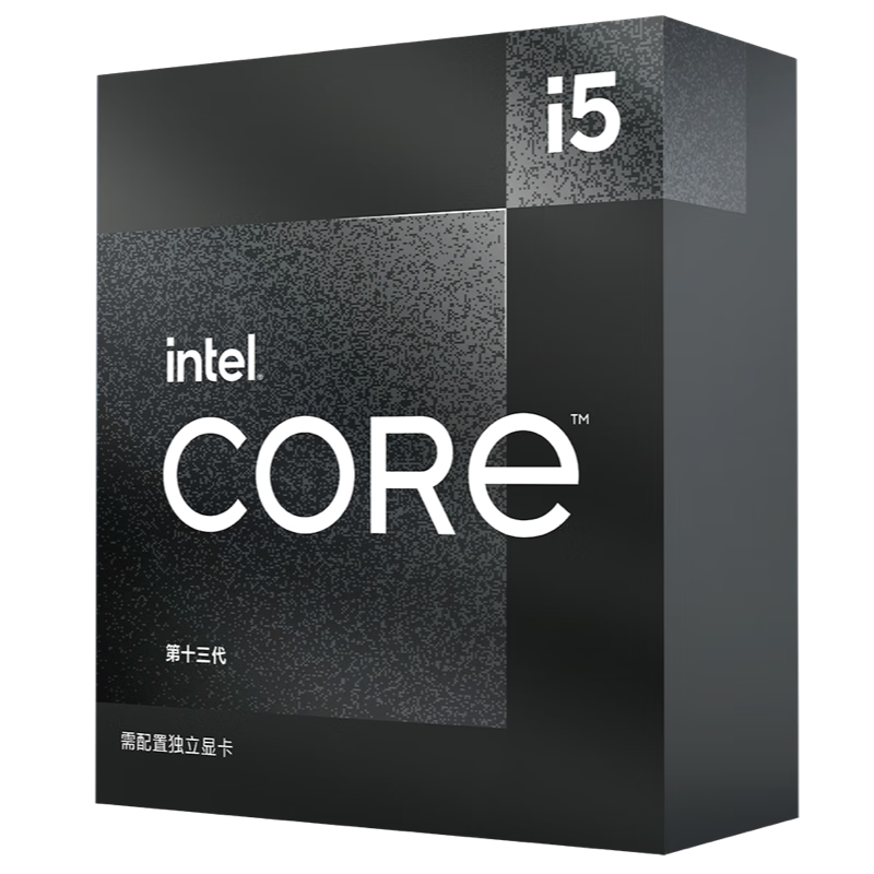 PLUS会员：Intel 英特尔 酷睿 13代 CPU处理器 台式机 原盒 13代 i5-13490F【10核16线