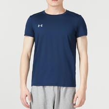 88VIP：安德玛 UA安德玛短袖T恤运动跑步圆领上衣透气速干衣休闲夏男女宽松 