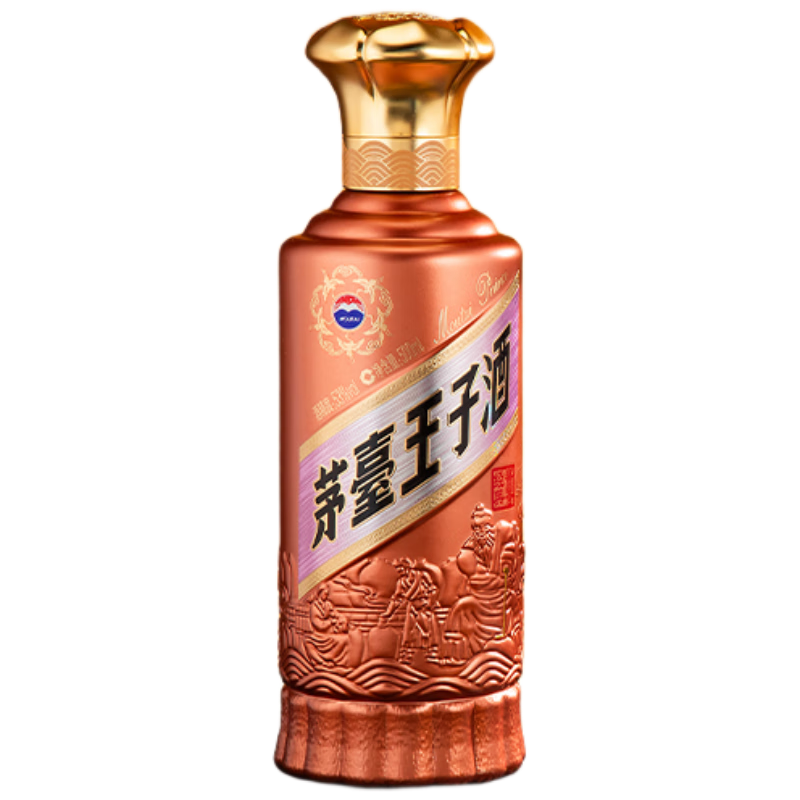 茅台 王子酒 酱香经典 53° 6瓶装 500ml 197.8元/瓶， 1187.01元