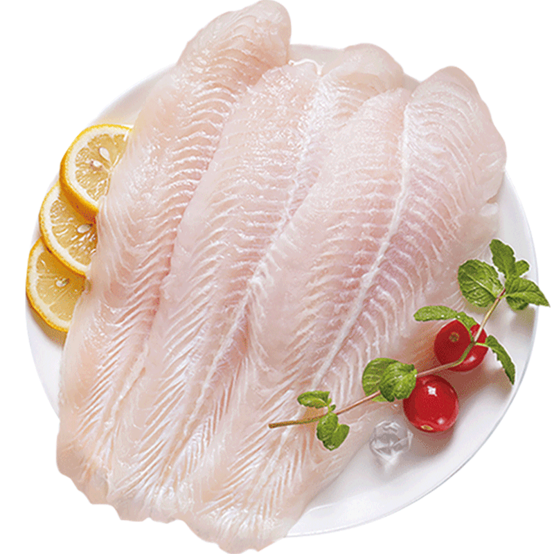 PLUS会员、需凑单：中洋鱼天下 冷冻去皮巴沙鱼柳 1.2kg 44.55元（合14.85元/件