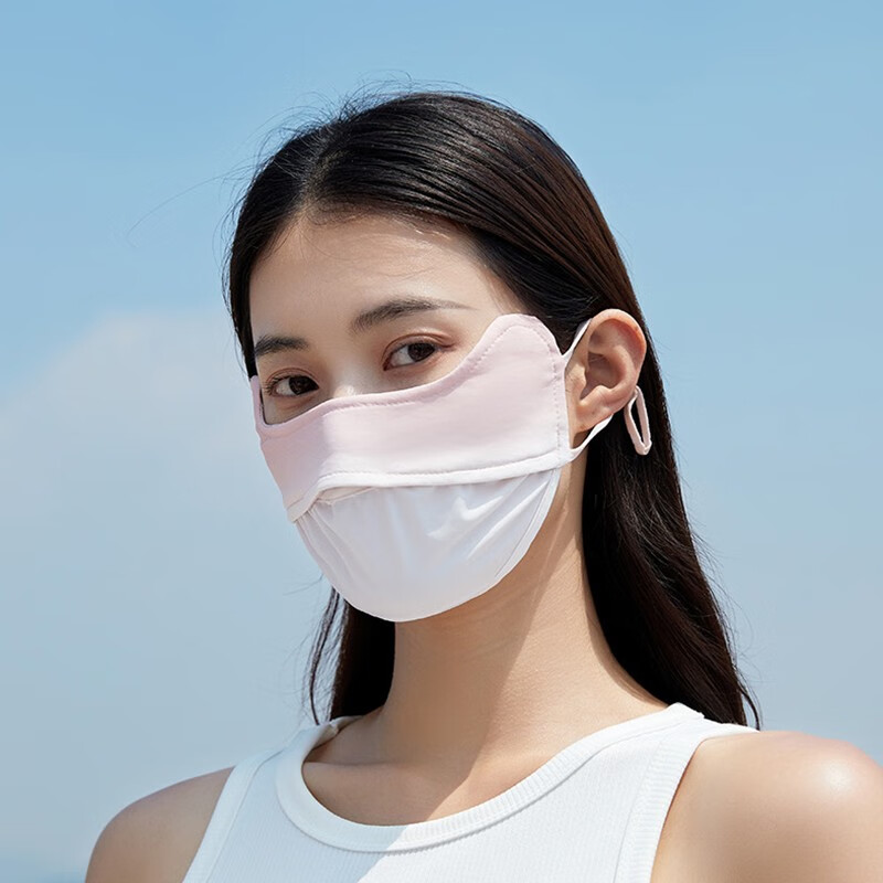 上海故事全脸防晒面罩女 夏季冰丝透气 多色可选 *2件 25.42元包邮（合12.71元/件）