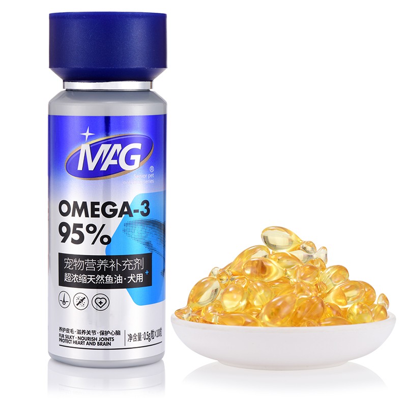 MAG 超浓缩狗狗鱼油100粒 188元（需用券）