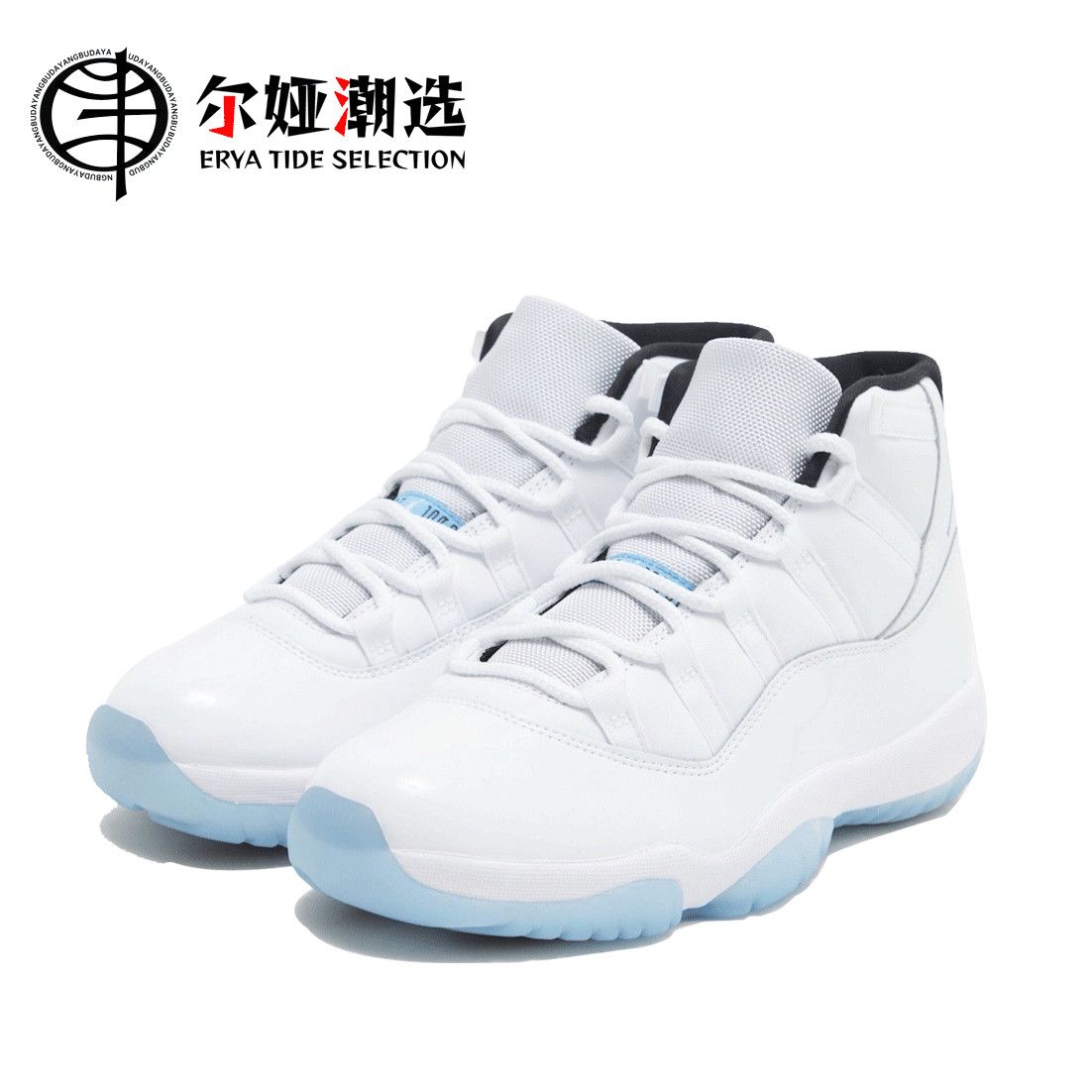 NIKE 耐克 Air Jordan 11 低帮 复古篮球鞋 男款 传奇蓝 CT8012-104 H 879元