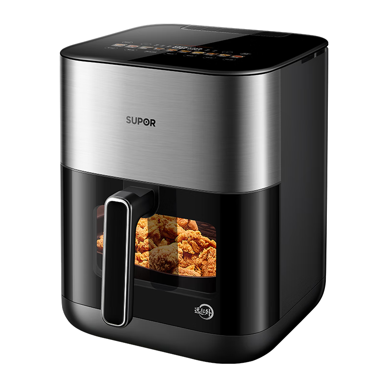 苏泊尔 双热源立体加热 空气炸锅 家用 6L大容量 远红外 KD60YQ885 480元
