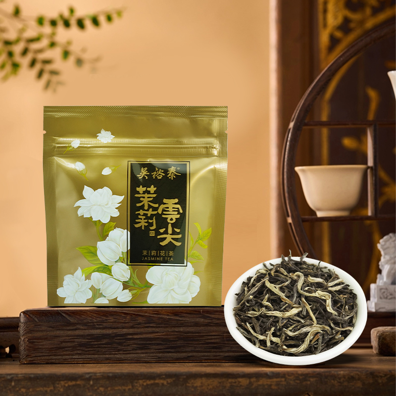 中华老字号，吴裕泰 云尖茉莉 特级茉莉花茶 20g*2袋 ￥19.9