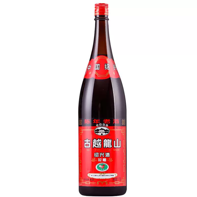 古越龙山 绍兴花雕陈年老酒大瓶装1.75L（出口级） ￥109