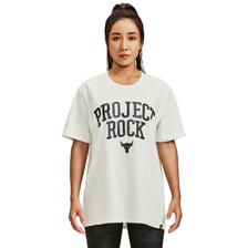 安德玛 官方UA春夏Project Rock强森女子训练运动短袖T恤1377449 159元