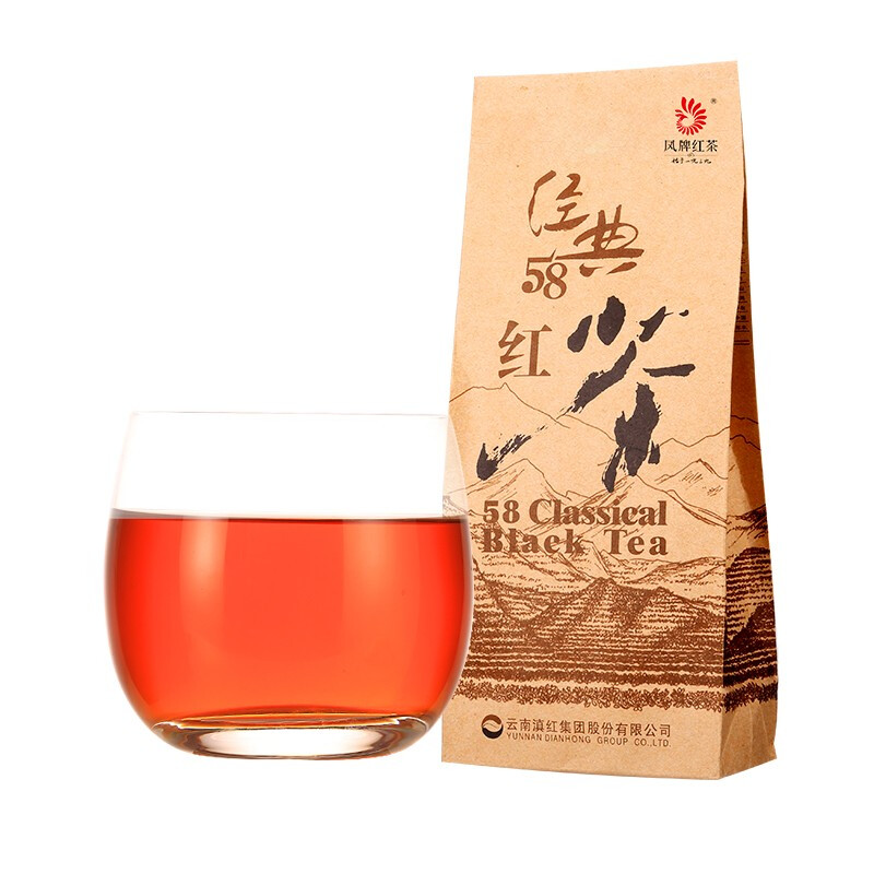 凤牌 滇红茶 特级 2026年 经典58 浓香型 200g 62元（需用券）