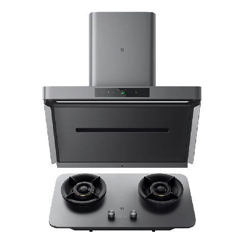 米家 小米净烟机Pro抽吸油烟机烟灶套装上门安装家用大吸力PM2.5监测侧吸1级