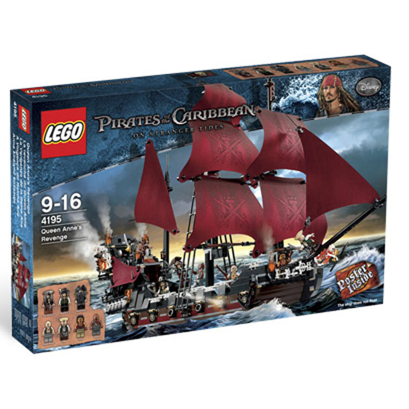 LEGO 乐高 4195 加勒比海盗 安妮王后复仇号 7542.1元