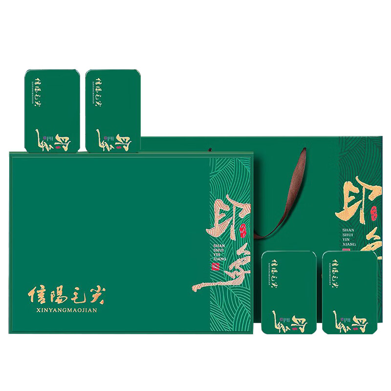 lvmu 绿木 信阳毛尖特级茶叶绿茶礼盒250g 高档茶礼盒 100元（需用券）