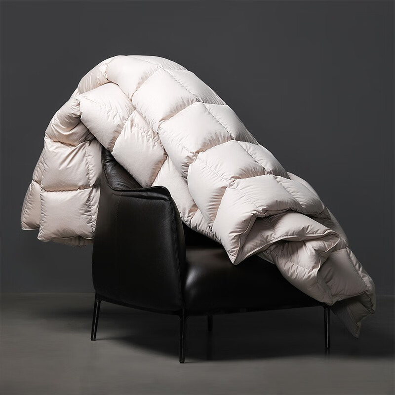 PLUS会员:8H 大朵白鹅绒抗菌羽绒被 1300g 220*240cm 本白色 1526.74元
