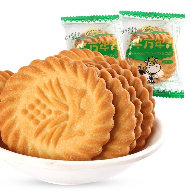 三牛 万年青香葱味饼干 独立包装400克/袋 10.62元（需买3件，需用券）