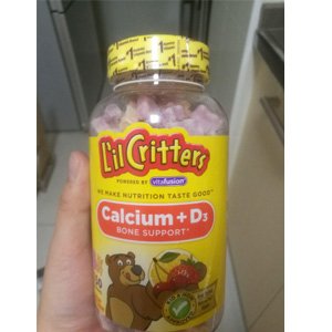 L'il Critters 丽贵 小熊糖 维生素D加钙150粒 凑单到手约￥75.27