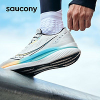 saucony 索康尼 TIDE浪潮跑步鞋竞速运动鞋减震轻便透气男女跑鞋 ￥371