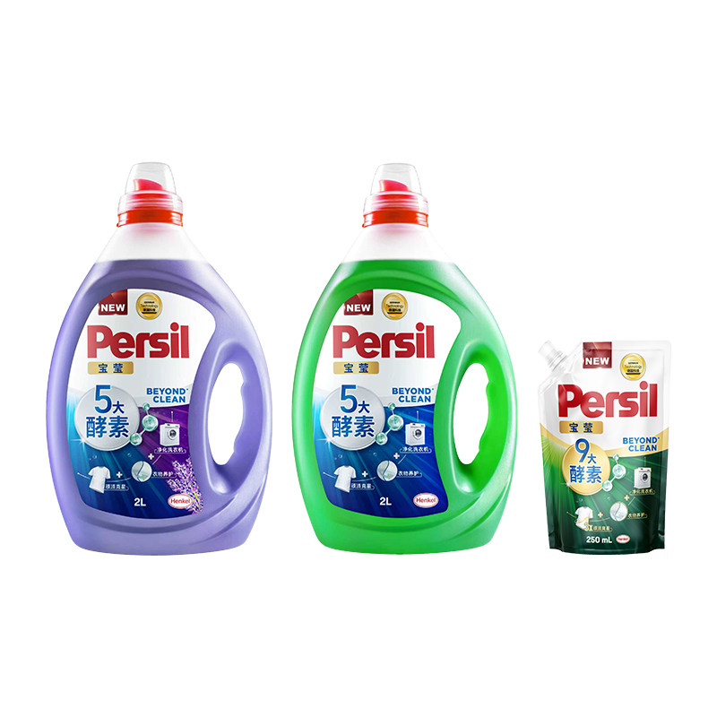 PLUS会员：Persil 5大酵素 洗衣液4.25L 持久留香 除菌除螨 去污护色 去渍 内衣