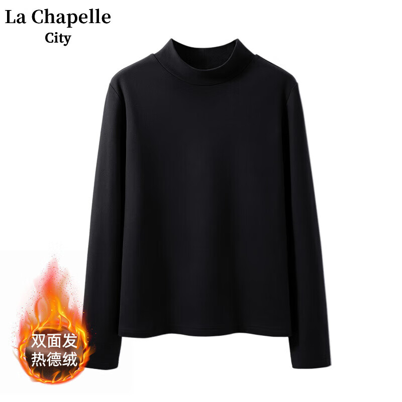 La Chapelle City 拉夏贝尔 德绒打底衫 22.4元（需买2件，需用券）