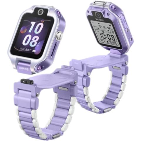 华为 5X Pro 儿童智能手表 1.6英寸 极光紫表壳 极光紫硬胶表带（北斗、GPS） 1